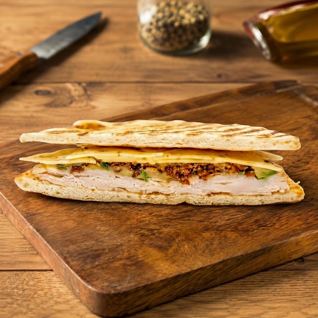 Turkey Avocado Panini.