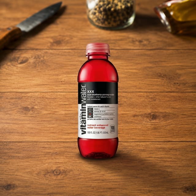 Vitamin Water.